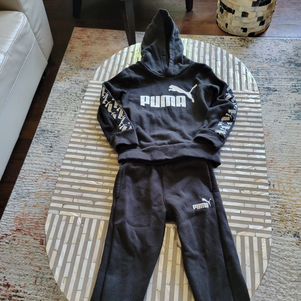 Puma Boys Hooded Sweatsuit